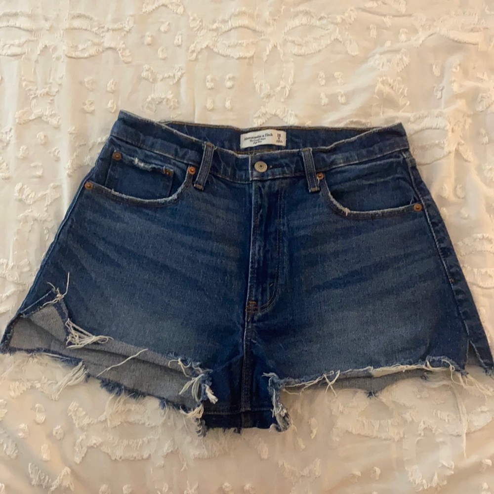 Abercrombie and Fitch Cutoff Shorts High Rise